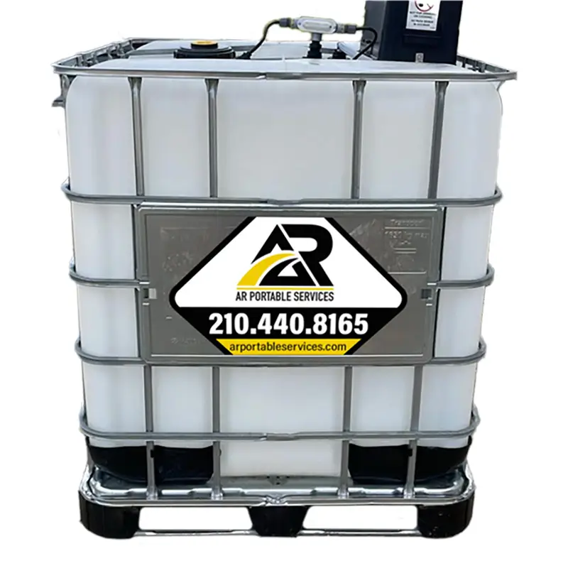 Fresh water tank- 275 gallones